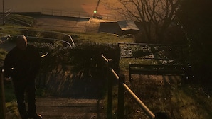 A sunset over a beach with a staircase leading down to the shore. - Frinton Escapes (Frinton-on-Sea)