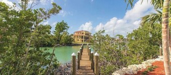 SUMMER SPECIALS! 5 Bedrm,5 bath, Elevator, Dock, Private Pool, Walk to beach!
