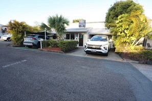 Voorkant van accommodatie