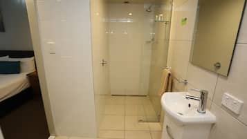 Free toiletries, hair dryer, towels, soap