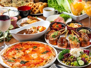 Sarapan prasmanan setiap hari dengan biaya tambahan