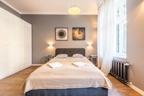 Apartment, 2 Bedrooms | 2 bedrooms, iron/ironing board, free WiFi, bed sheets - Victus Apartamenty - Rewa (Sopot)