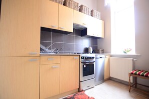 アパートメント | 専用キッチン | 冷蔵庫、オーブン、コンロ、食器洗い機