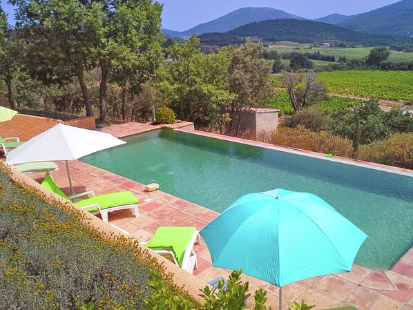 Outdoor pool - Lavish Holiday Home in Le Plan-de-la-tour With Swimming Pool (Plan-de-la-Tour)
