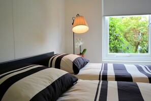 Bungalow | 2 slaapkamers, individueel gemeubileerd, beddengoed