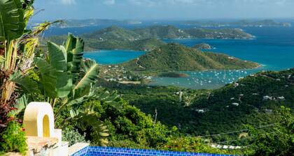 Bay Rum Breeze Great Views Private pool, power backup, lovely decor. 4 br/3.5 ba