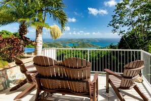 Property grounds - Bay Rum Breeze Great Views Private pool, power backup, lovely decor. 4 br/3.5 ba (St.John)