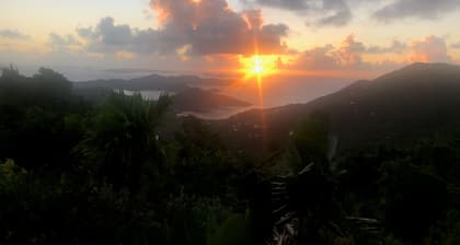 Bay Rum Breeze 4 bedroom villa 3 full baths and 1 half bath. Great views.