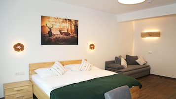 1 habitación, ropa de cama hipoalergénica y sistema de insonorización