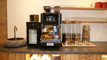 Daily buffet breakfast (EUR 12 per person)