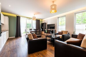 Apartment | Living room | LCD TV - Victus Apartamenty - Walor 2 (Sopot)