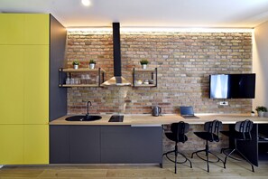 Comfort Studio | Living area | Flat-screen TV - Imperial Apartments (Zagreb)