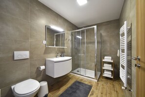 Departamento, 2 habitaciones | Baño | Toallas 