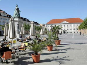 Hus | Udsigt fra overnatningsstedet