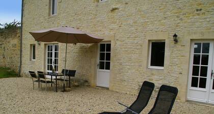 Spacious Farmhouse in Maisons With Terrace