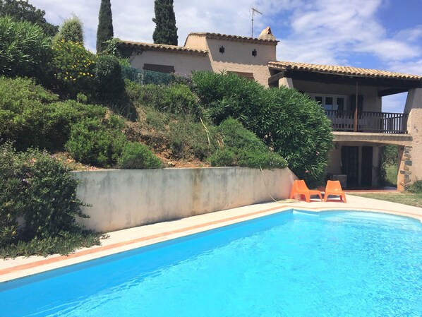 Villa | Exterior - Modern Villa in La Croix-valmer With Private Pool (La Croix-Valmer)