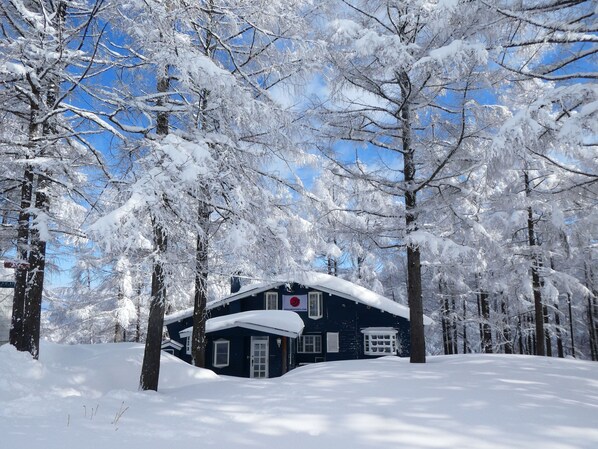 Fassade der Unterkunft