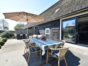 Balcony - Farmhouse in Zeeland With Terrace (Kamperland)