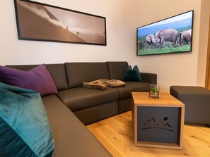 Living room - Luxury Apartment in the Citycenter of Mariapfarr (Mariapfarr)