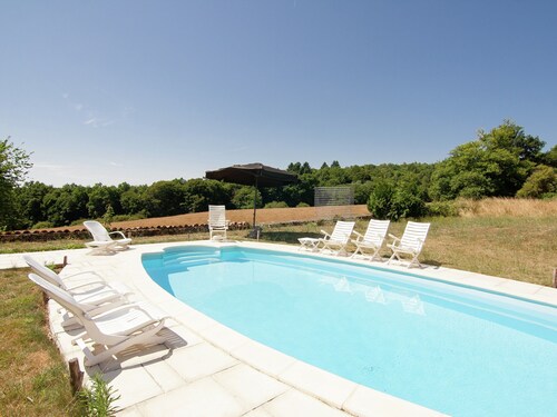 Holiday Home in Roussines With Private Pool
