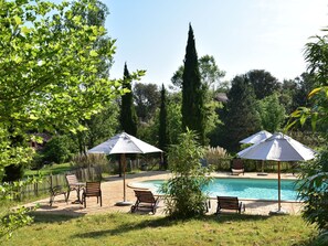 Pool - Pleasing Holiday Home With Pool,terrace,garden, Bbq, Heating (Saint-Cirq-Madelon)