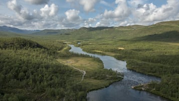 Overnattingsstedets uteområder