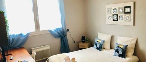 2 habitaciones y wifi