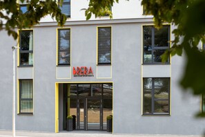 Fassade der Unterkunft