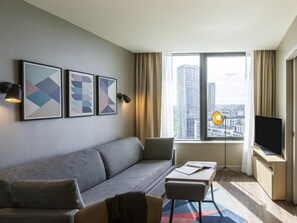 双床房, 1 间卧室 | 办公桌、隔音、免费婴儿床、免费 WiFi