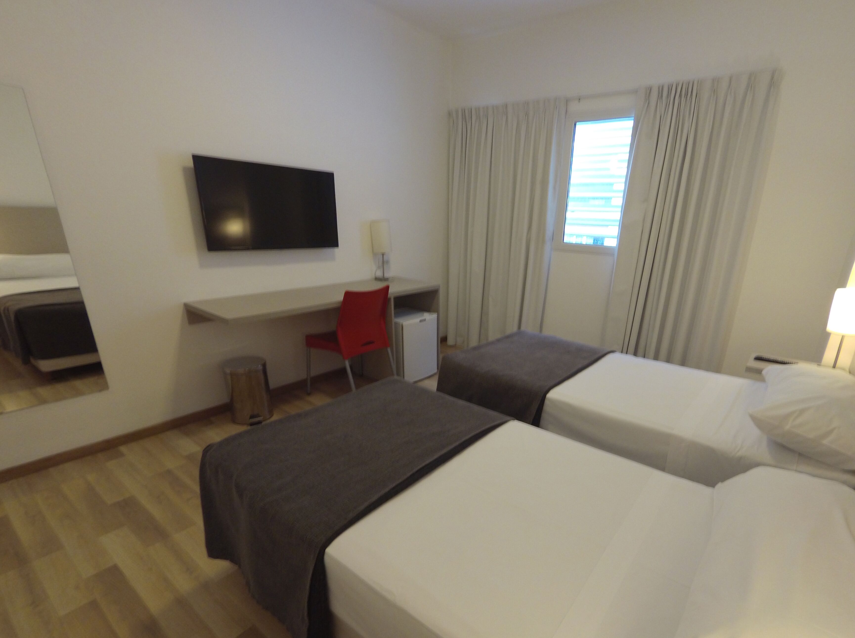 standard twin room | in-room safe, blackout curtains, soundproofing, iron/ironing board