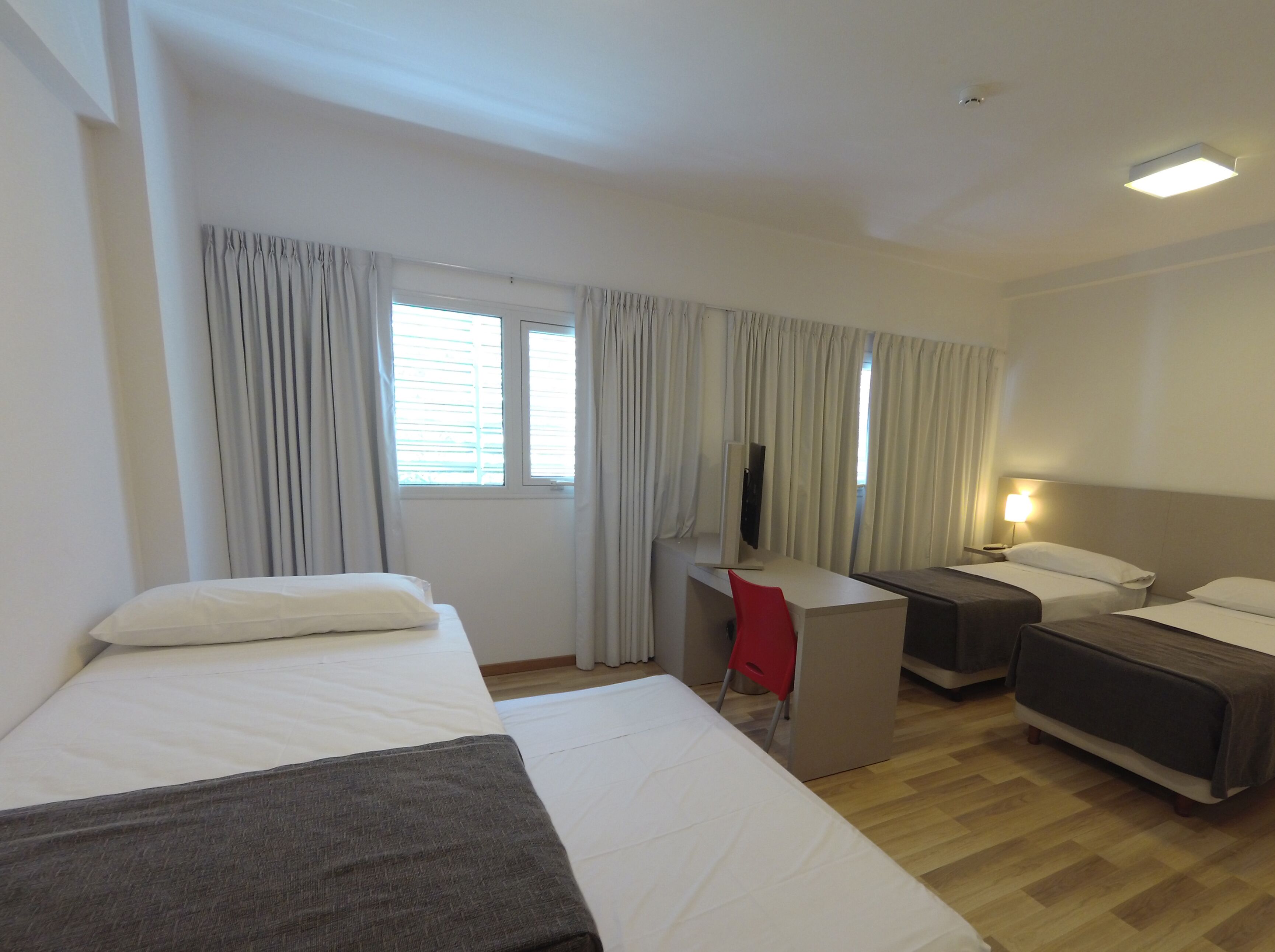 quadruple room | in-room safe, blackout curtains, soundproofing, iron/ironing board