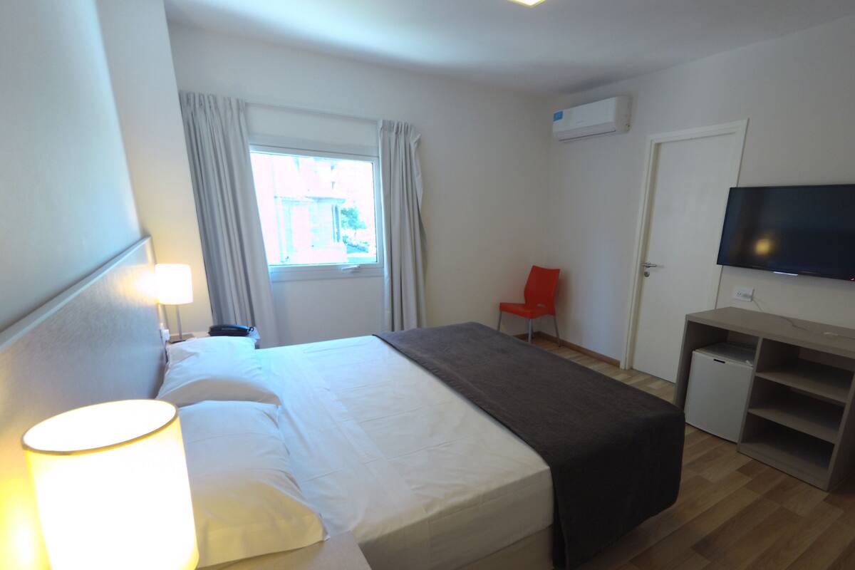 standard double room | in-room safe, blackout curtains, soundproofing, iron/ironing board