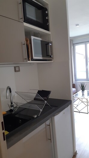 Fridge, microwave, oven, stovetop - City center, Lyon 2/Lyon 3 University, parking, everything walking distance! (Lyon)