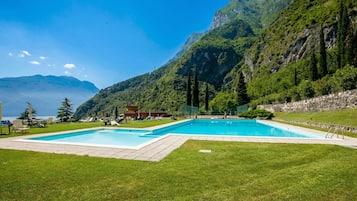 Piscina externa sazonal