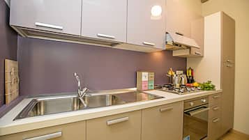 Appartement Familial, plusieurs chambres (Residenza Il Cavaliere del Lago) | Cuisine privée