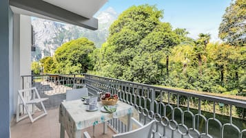 Family Apartment, 1 Bedroom, Lakeside (Residenza Lago D'Argento) | Balcony view