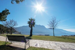Family Apartment, Multiple Bedrooms, Lakeside (Residenza Lago D'Argento) | Property grounds - Riva Lago e Spiaggia Apartment 3 (Riva del Garda)