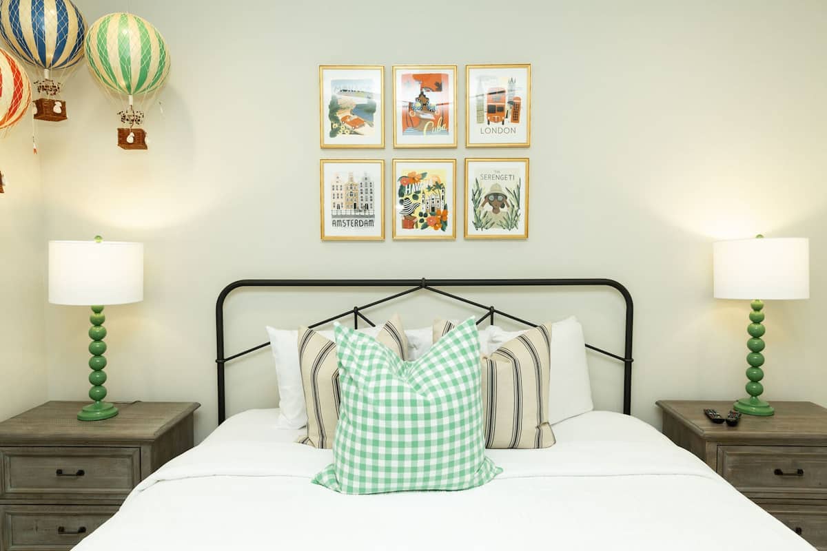12 bedrooms, individually decorated, individually furnished