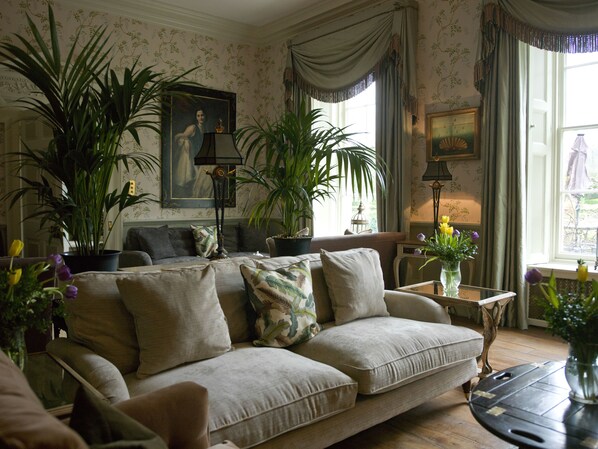 TV, fireplace, table tennis, books