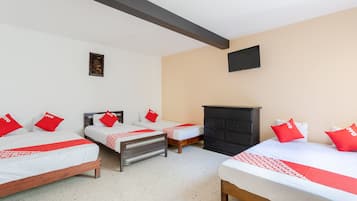 Family Room | Soundproofing, free cribs/infant beds, free rollaway beds, free WiFi