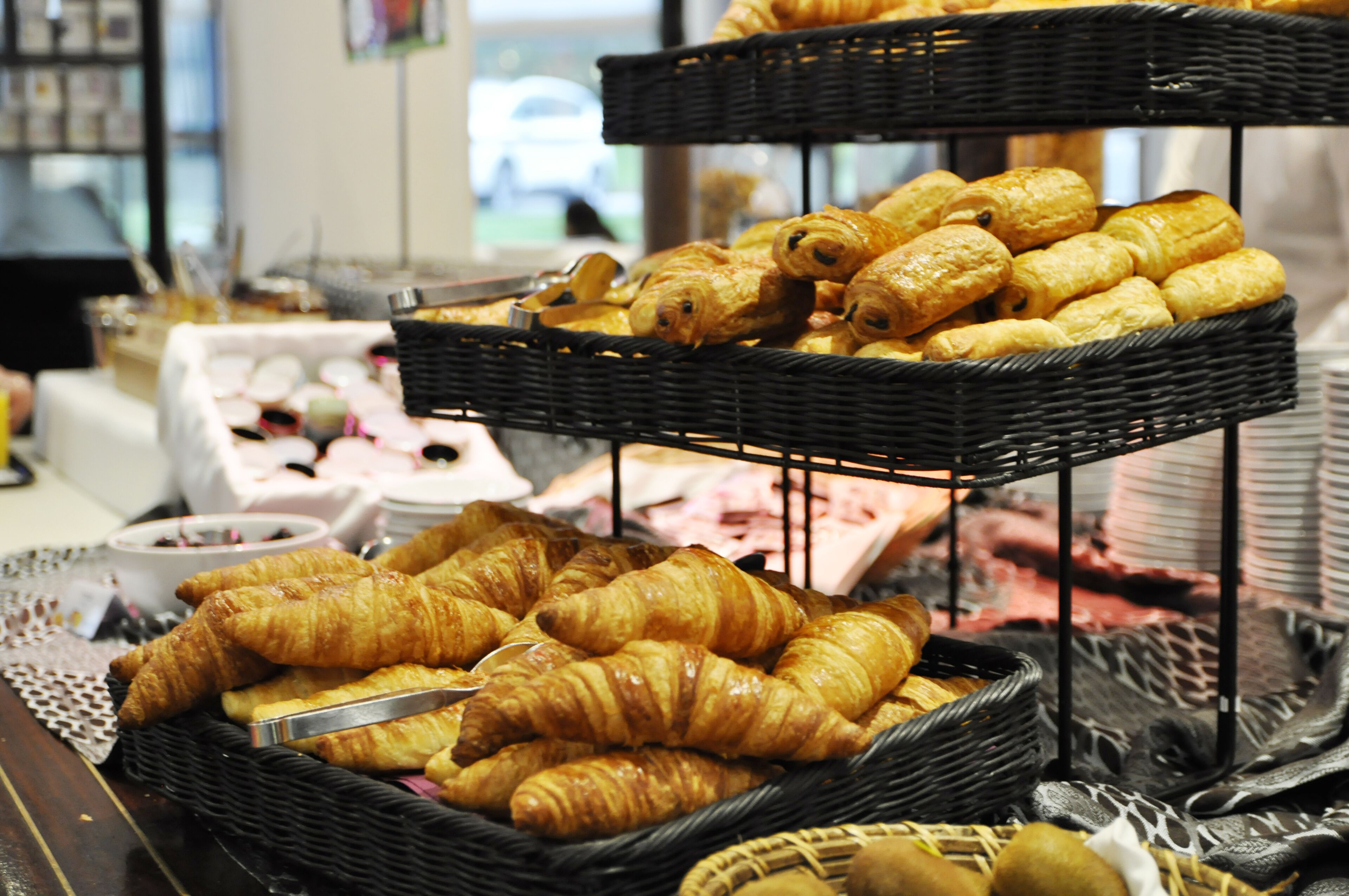 Petit déjeuner buffet (19.5 EUR par personne)
