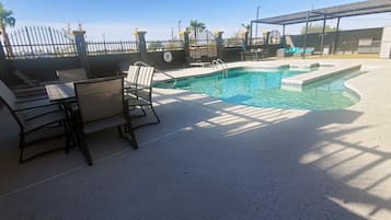 Seasonal outdoor pool