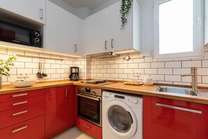 Microwave, oven, dishwasher