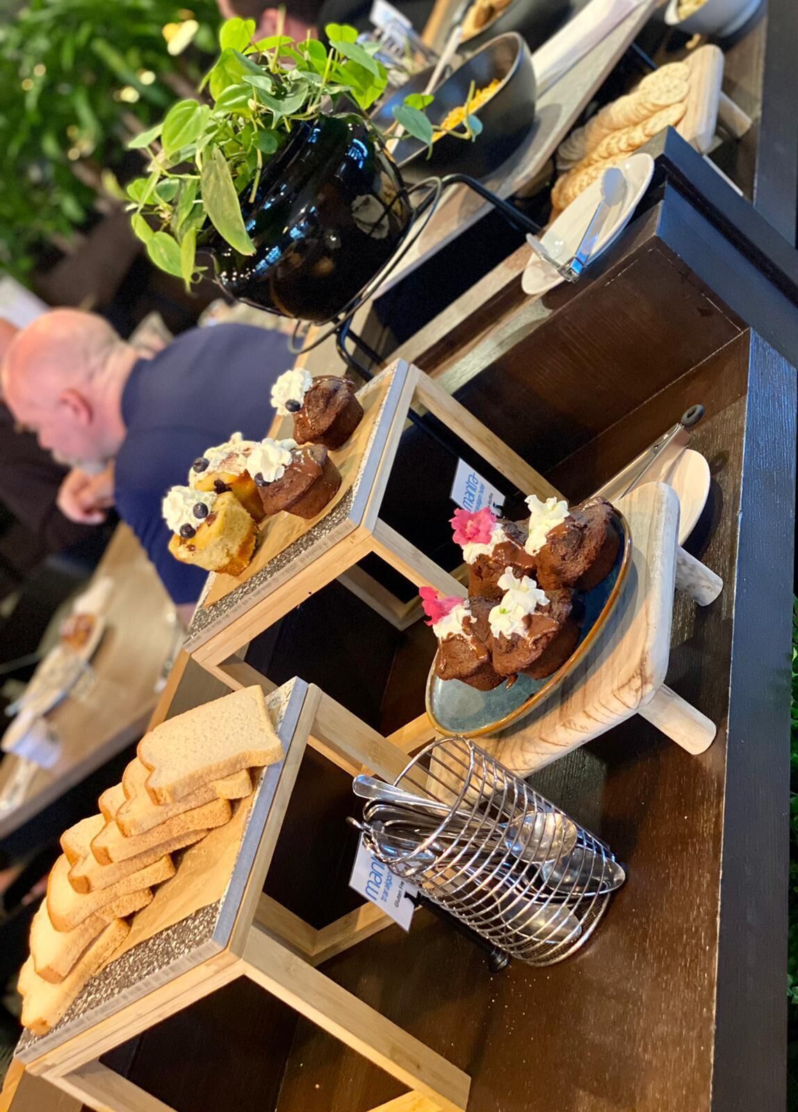 daily continental breakfast (aud 25.00 per person)