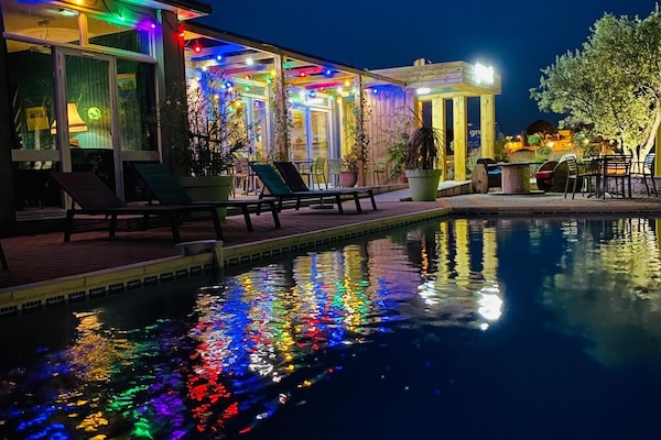 Front of property - evening/night