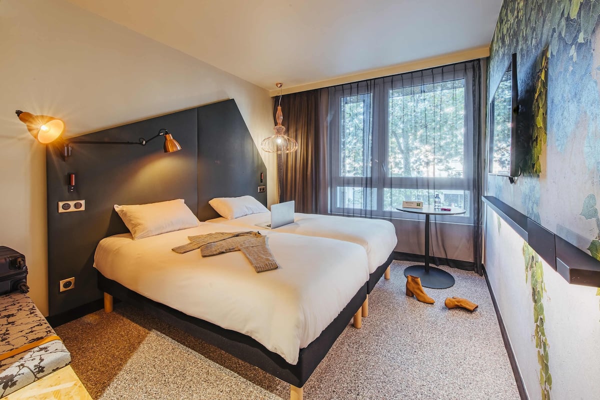 Standard Room, 2 Katil Bujang (Single) | Peralatan tempat tidur premium, dihias secara berasingan