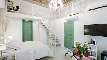 Chambre Deluxe (Nilo) | 2 chambres, literie hypoallergénique, matelas mémoire de forme, minibar