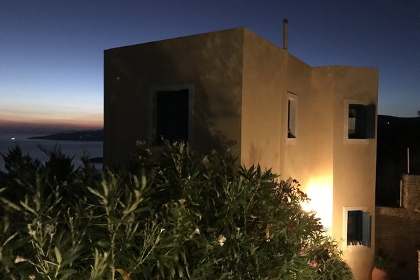 Dusk at Efidatia cottage