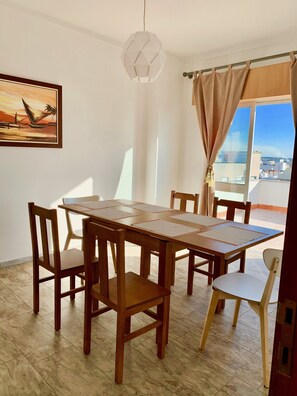 Dining - Rooftop Olhão - Algarve. 3 bedroom apartment with sea view (Olhão)