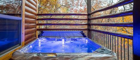 Bain à remous extérieur